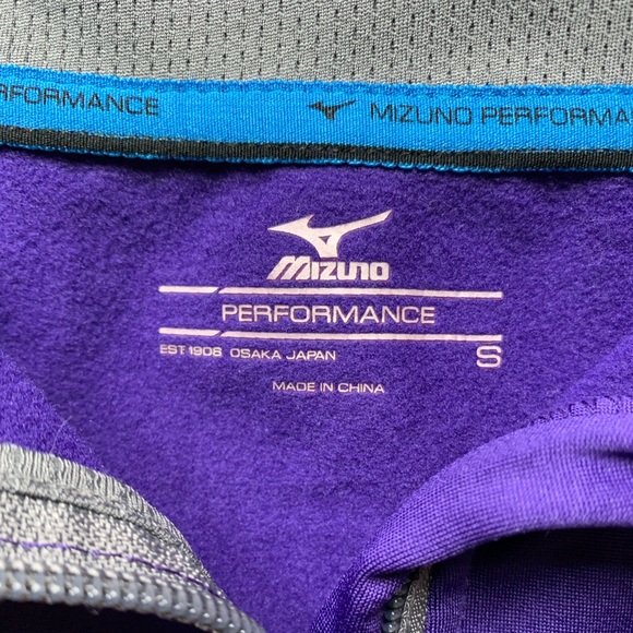 Mizuno quarter zip pullover - purple - girls size small - Picture 5 of 9
